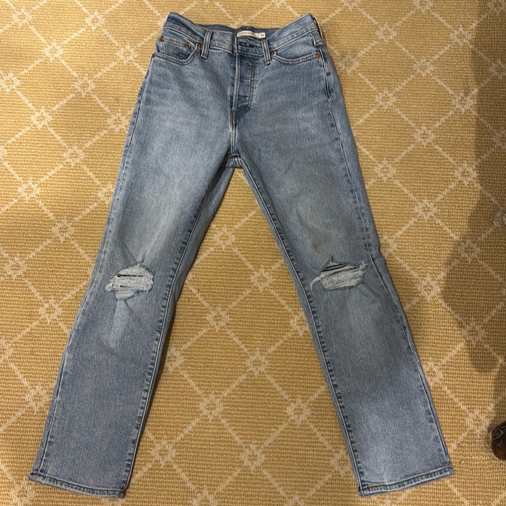 Levi’s wedgie straight jeans